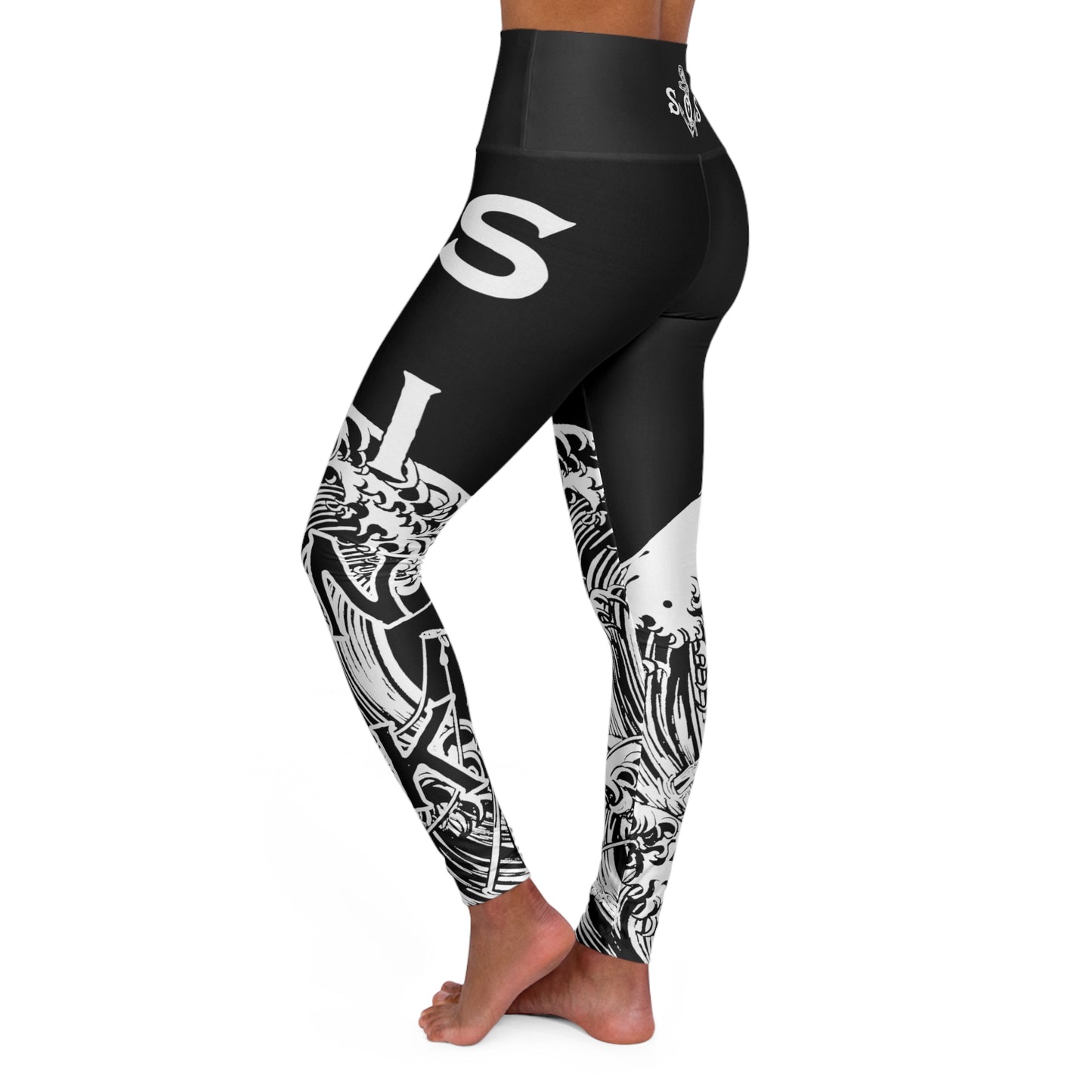 Sink or Swim High Waisted Yoga Leggings