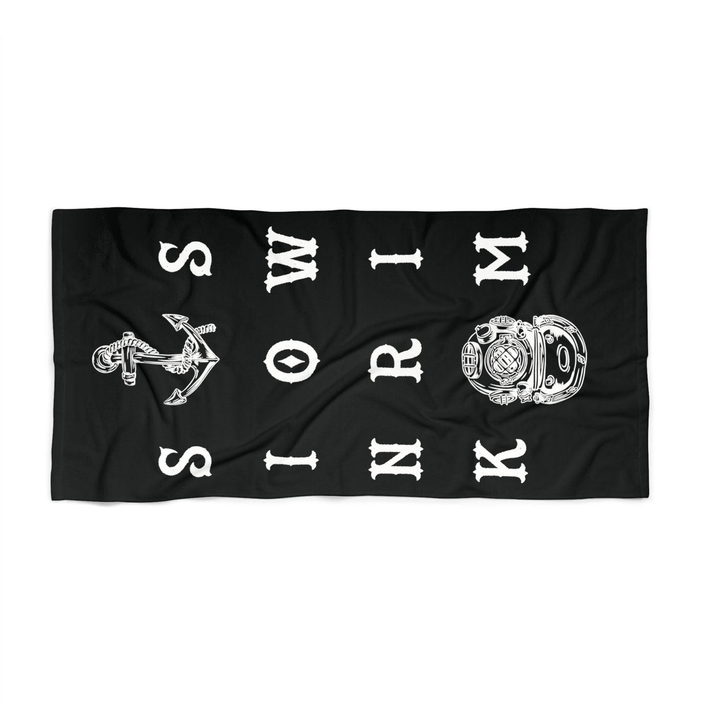 Sink or Swim Beach Towel