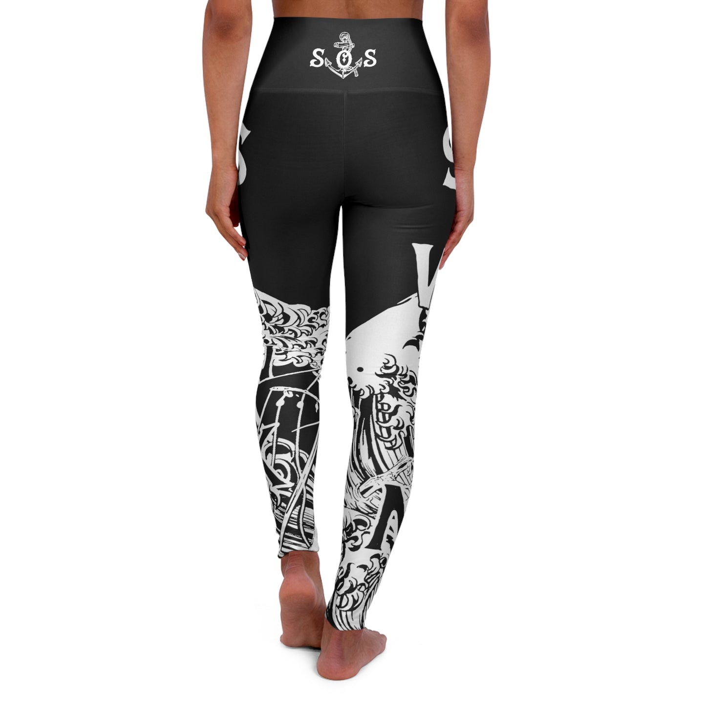Sink or Swim High Waisted Yoga Leggings