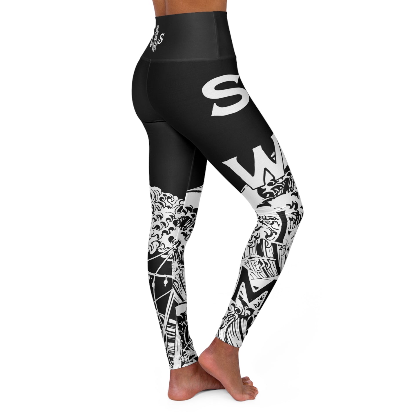 Sink or Swim High Waisted Yoga Leggings
