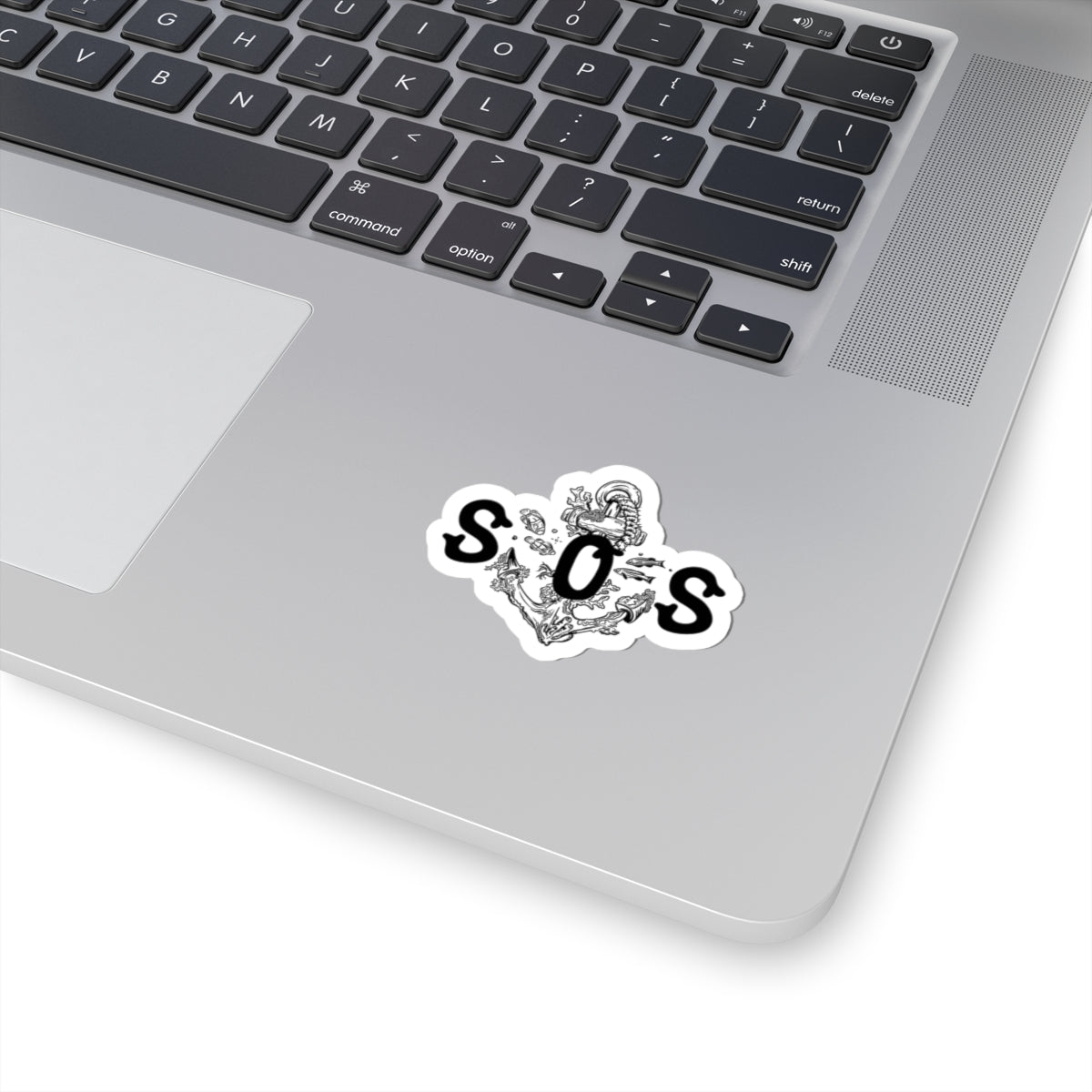 SOS Reef Anchor Sticker