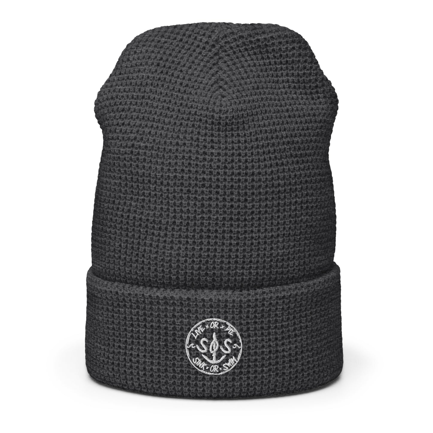 SOS Waffle Beanie
