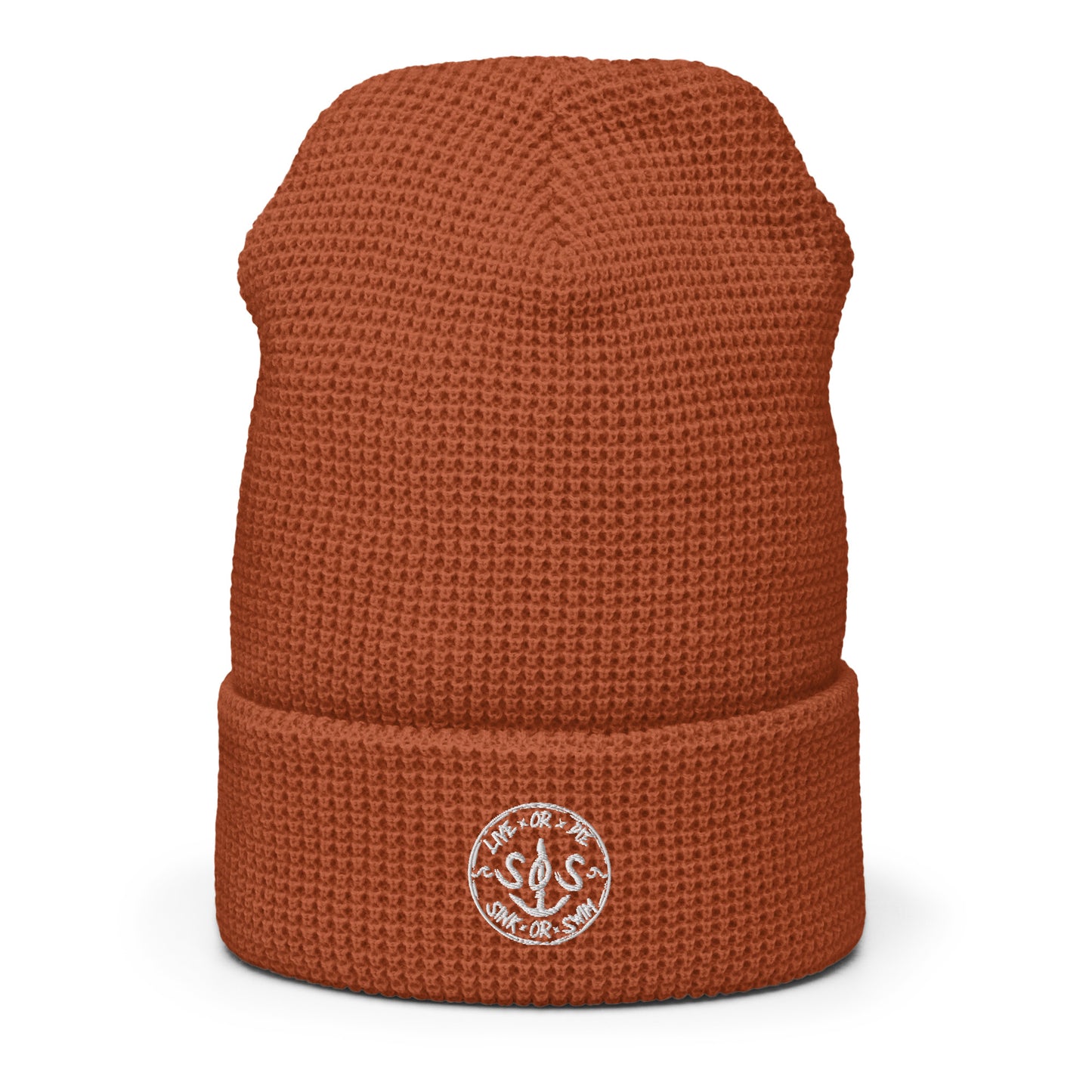 SOS Waffle Beanie